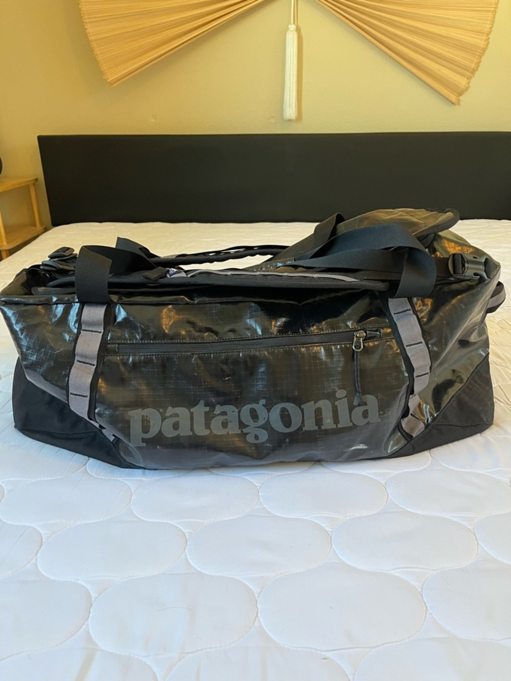 Patagonia Black Duffel Bag